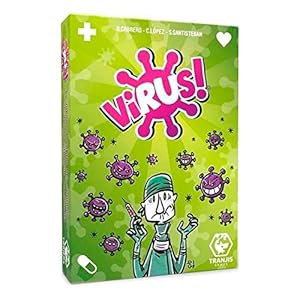 Tranjis Games – Virus! – Juego de cartas, 8 a 99 años (TRG-01vir)