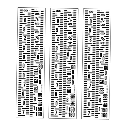 STOBAZA Kids Height Wall Sticker Height Measurement Ruler Reusable PVC Wall Decor