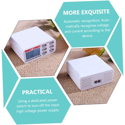Chargeur USB multiports HEMOTON avec station de charge simultanée pour bureau - 4