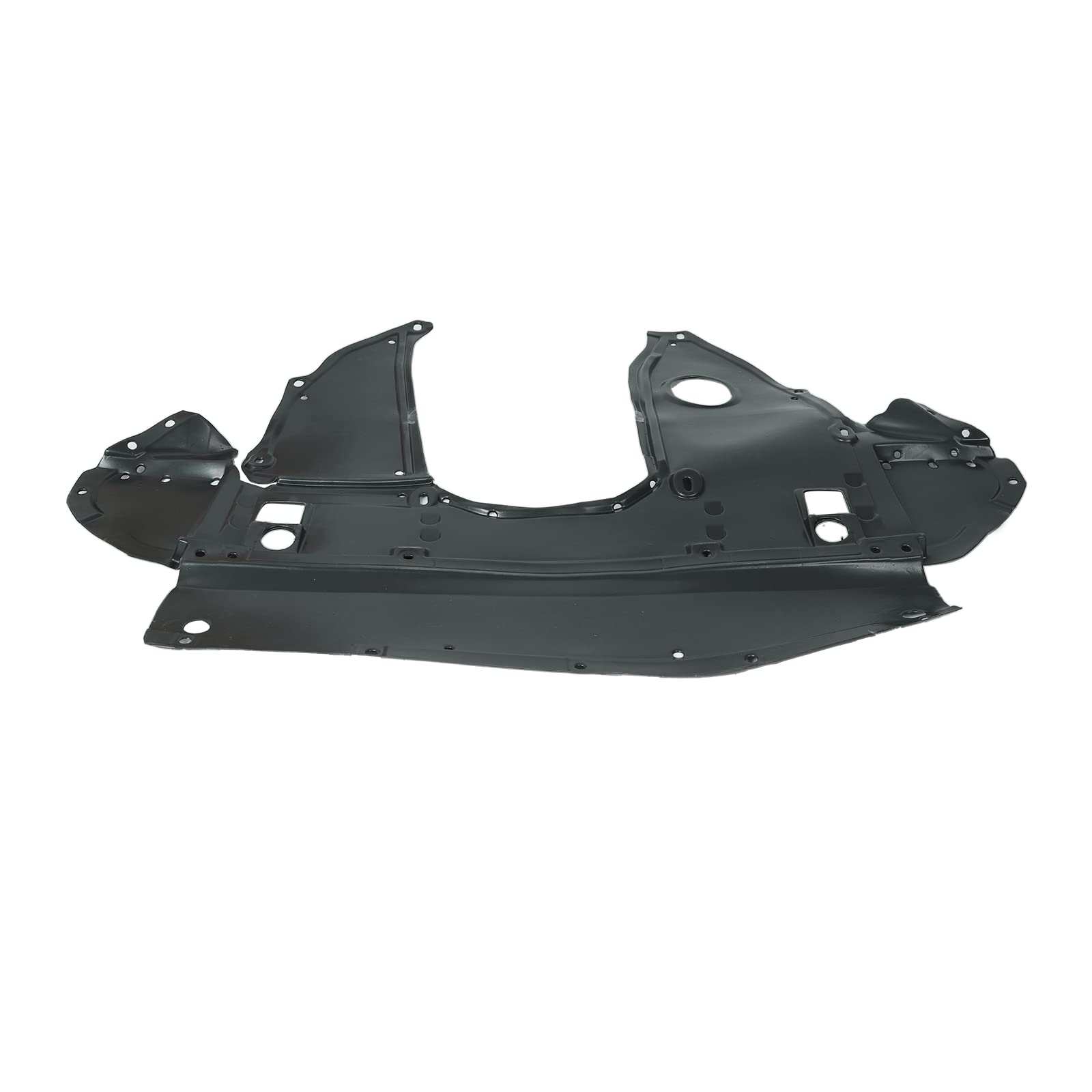 BLACKHORSE-RACING Front Engine Splash Shield Under Cover Compatible with 2016-2018 Nissan Altima,2016-2021 Maxima #758909HS0A