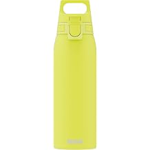Sigg - Reusable Water Bottle - Shield ONE Ultra Lemon - Leakproof - Recyclable - BPA Free - Yellow - 34 Oz
