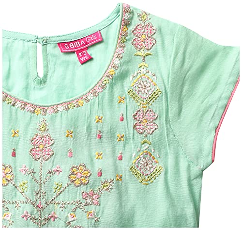 Image of BIBA Cotton Girl Salwar Kurta Dupatta