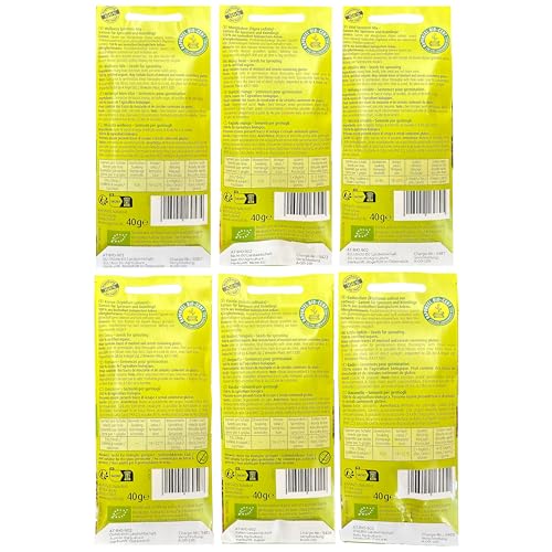 Rapunzel Sprossen Mix | Bio-Keimsprossen zum Selberkeimen | 6 Sorten, 240g