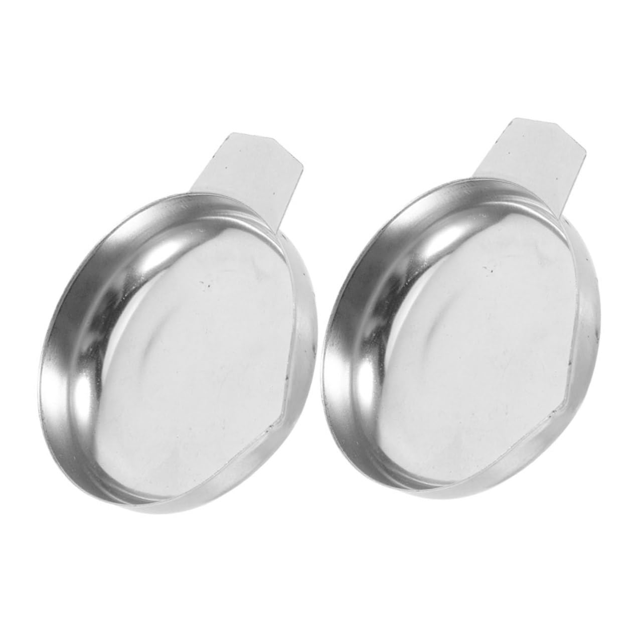 NAMOARLY 2 Pack Jeweler Scales Pans Stainless Steel Scale Trays for Exact Jewelry Food Weighing