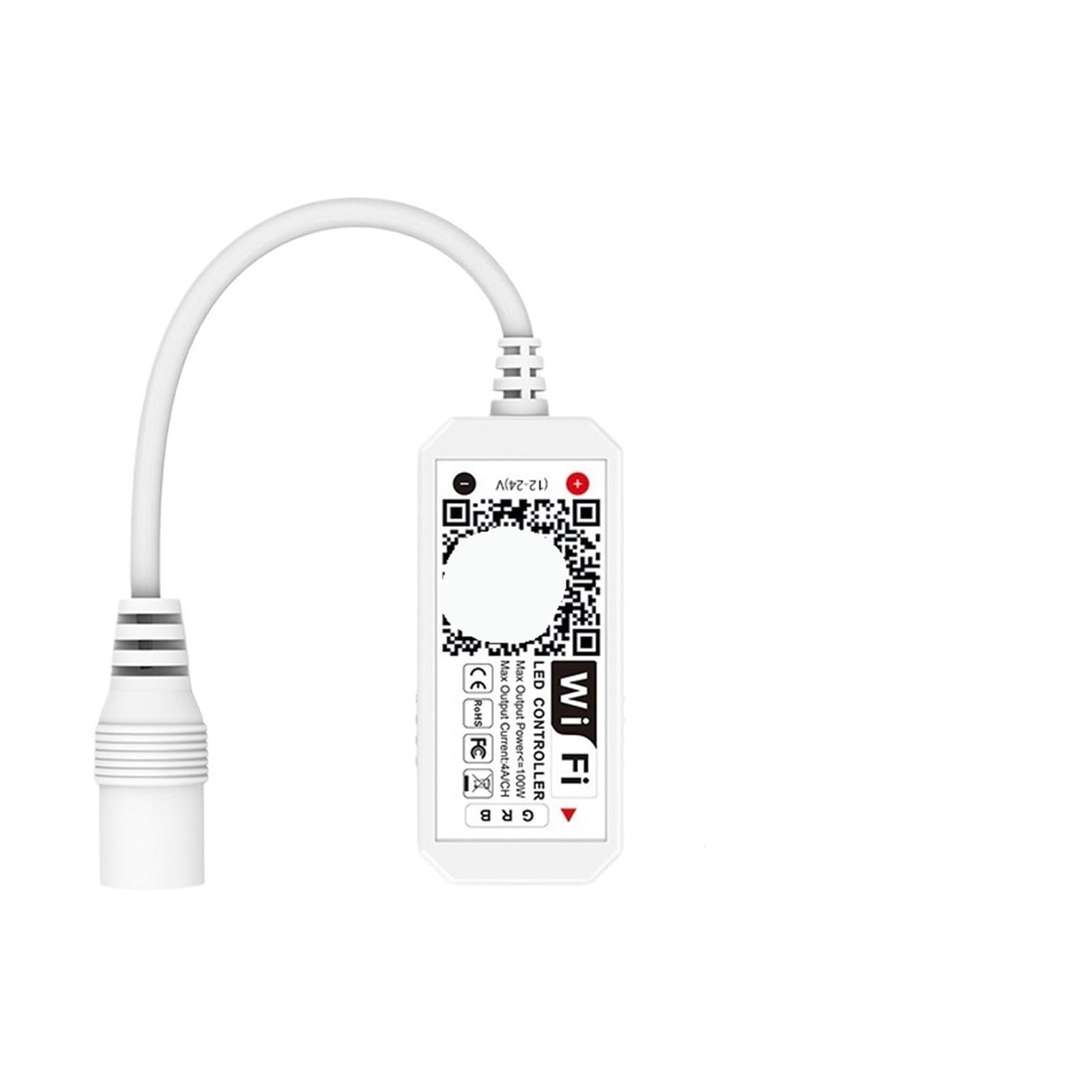RGBW Magic Home APP kontroler RGB WiFi kompatybilny z Alexa do używania taśmy LED DC12-24V Sterowanie głosem Regulator (RGBW Controller)