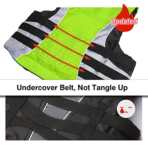 Image of Leader Accessories Adult Universal USCG Approved Life Jacket Vest Boat Vest