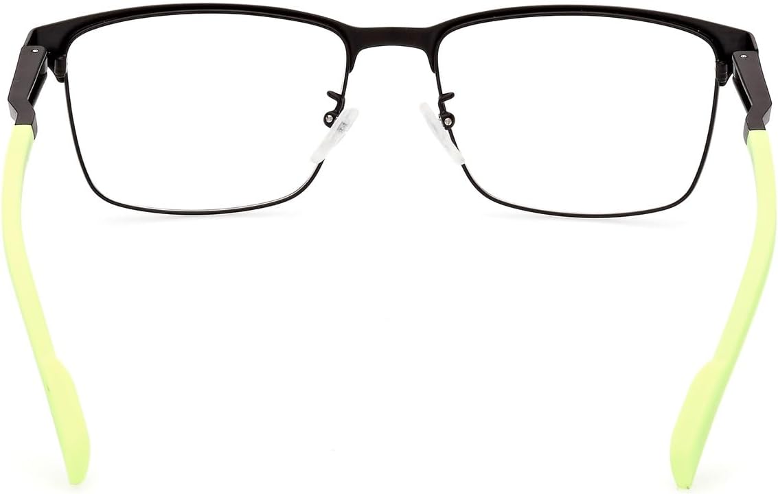 adidas Brille mit Sehstärke für Herren optional mit Sonnenbrillentönung oder Blaulichtfilter, Tropfen, gefertigt aus Metall, Modell: SP5024 (inklusive Brillenetui) Drogerie & Körperpflege