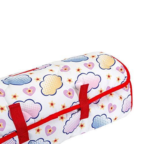 Lit de sieste empilable pour enfant, 4 pcs, lit de couchage