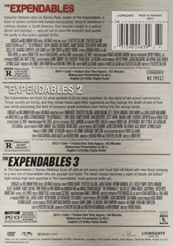 Expendables, The: 3-Film Collection - DVD image 4