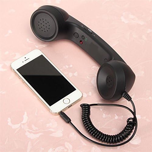 XuBa 3 5 mm Universale del Telefono Radiation-Proof ricevitori Cellulare cornetta Classic Cuffia Microfono Microfono Nero Nero