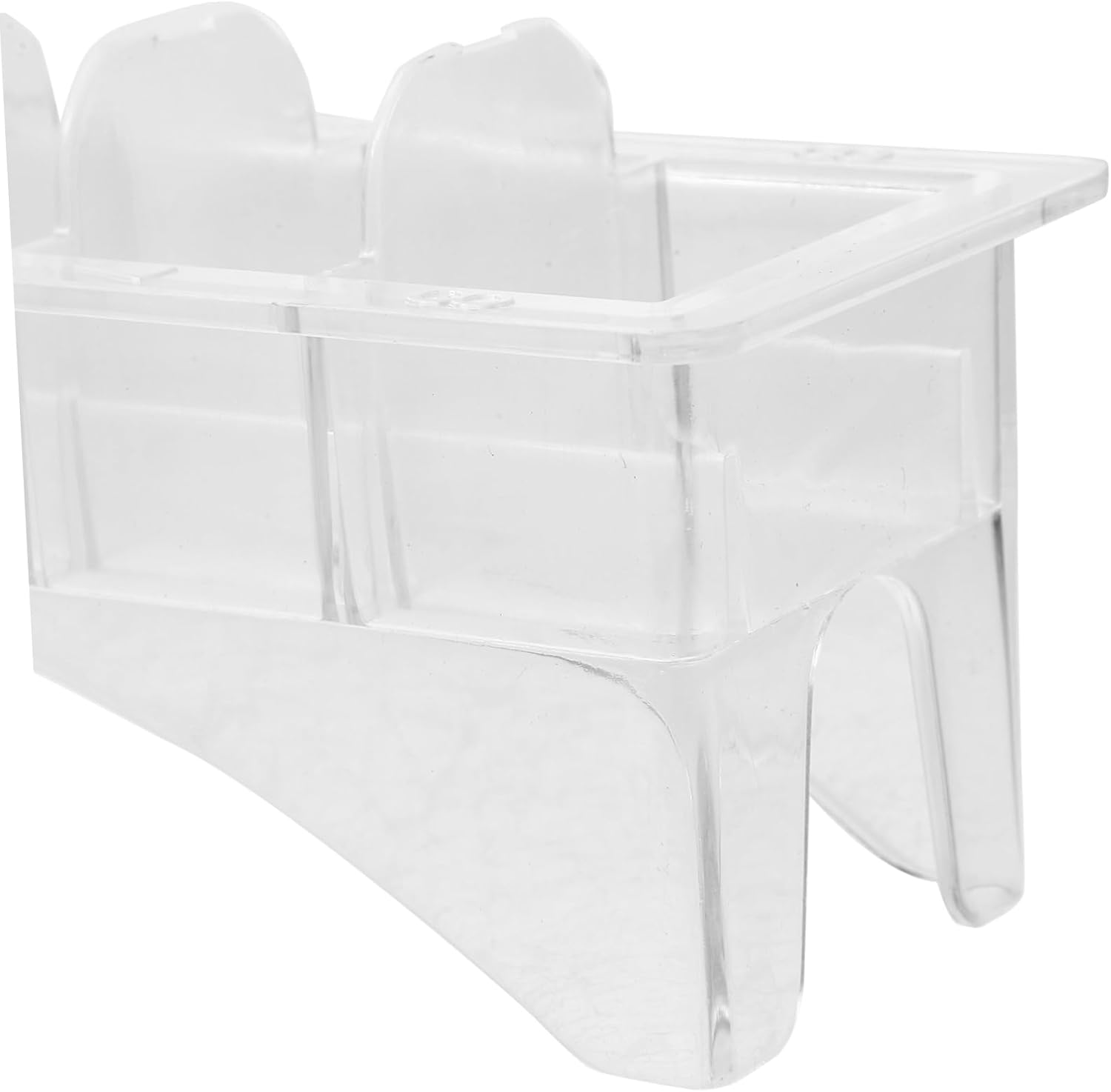 NOLITOY Electric Clipper Comb Storage Box 10 Slots Hairdressing Accessories for Hair Types Plastic Display Case for Easy Organization and Use