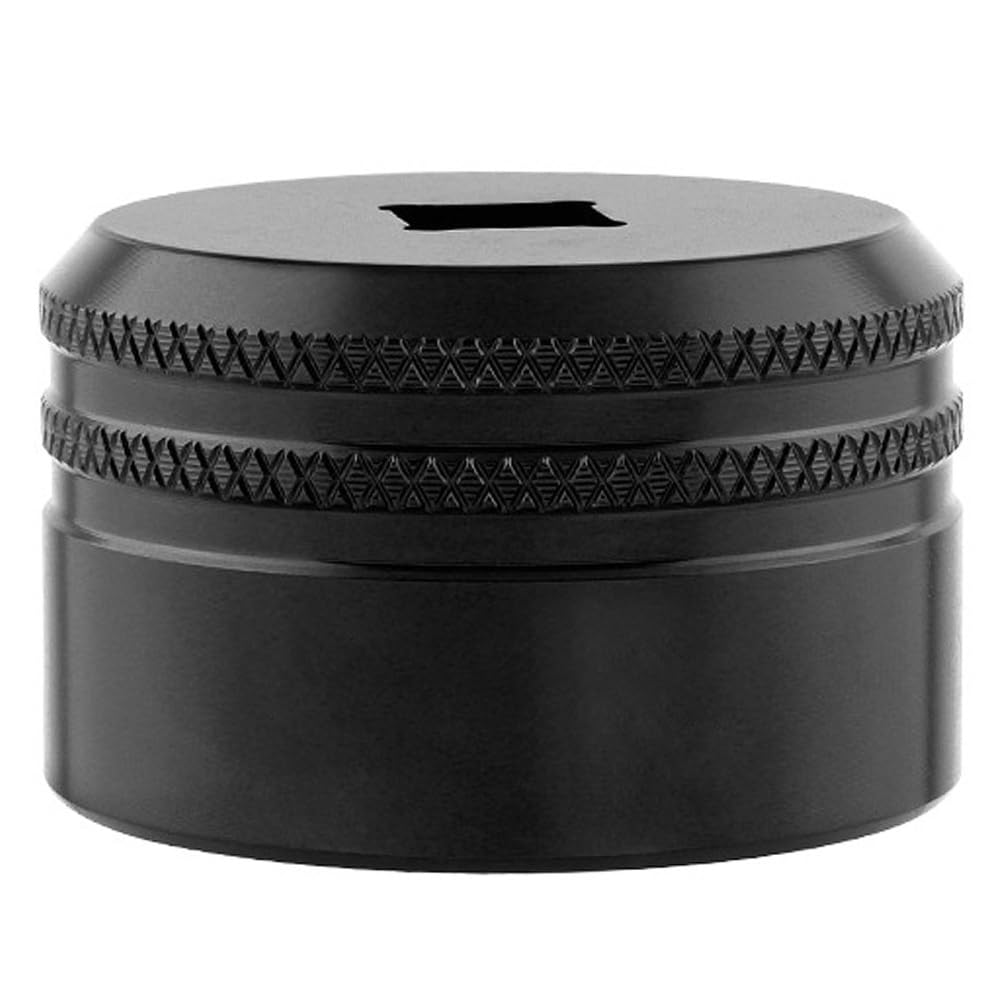 26/32mm Fork Topcap Socket, Aluminium Alloy Chamferless Drive Flat Socket with Ergonomic Design for Sportster Motorcycle