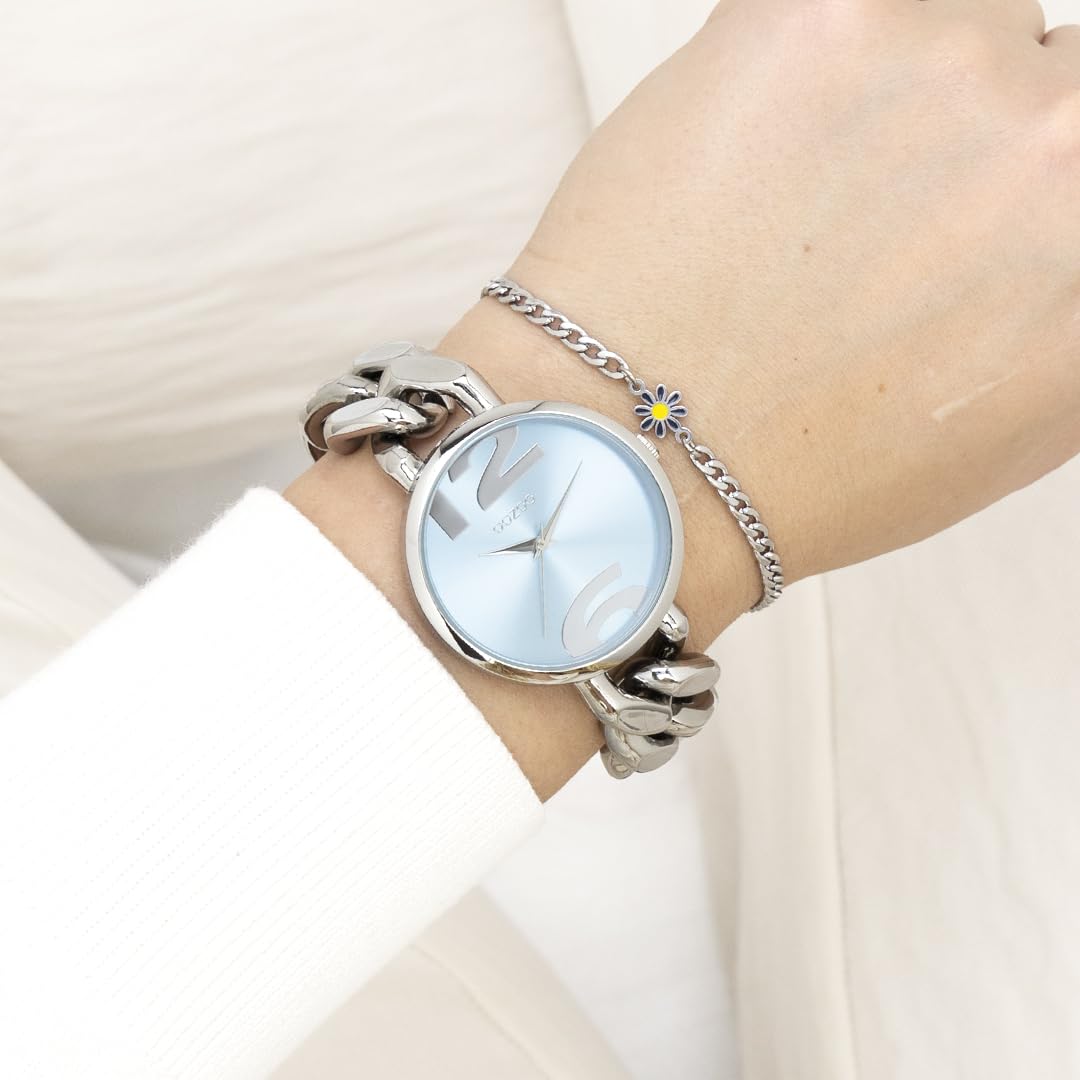Oozoo - Timepieces Damen Uhr | Armbanduhr Damen | Moderne Uhr für Frauen - Edle Analog Damenuhr