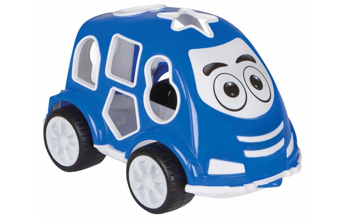 Jamara 460291 Kids Skill Game Shape Car, Blue