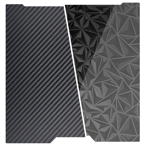 3D Printer H2C Build Plate Double Sided PEO PET Sheet, 335x346.5mm Heat Bed Flexible Removable Spring Steel Heated 3D Pr