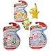 3 Unids / Set Anime Pokemon Battle Feature Figuras Jigglypuff Snorlax Grookey Sobble Scorbunny Pika Pokemones Figuras De Acción Juguete Niños Regalos 3-6Cm