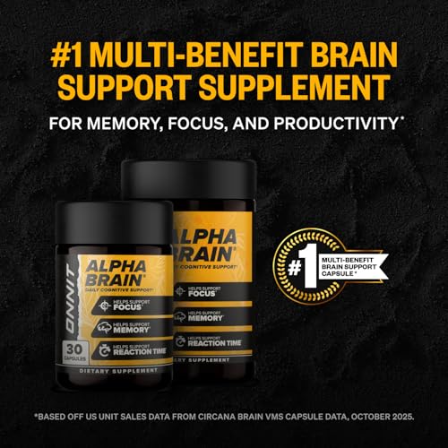 ONNIT Alpha Brain Nootropic Supplement