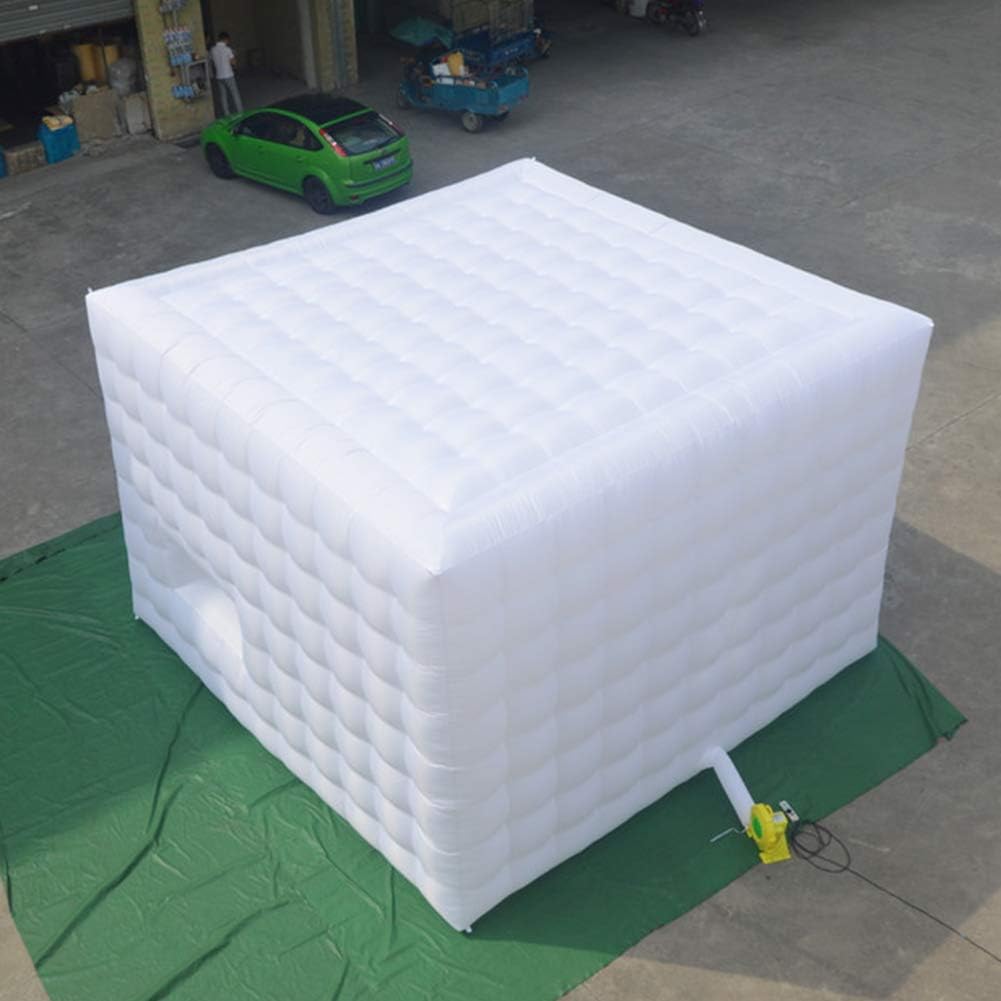 Sayok Inflatable Air Cube Tent Inflatable Tent House for Event Show Business/Private Use(White,16.4x16.4x11.5ft,No Lights)