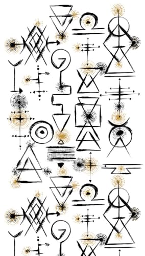 Livingwalls - Carta Da Parati Da Parati Da Parete In Stile Etnico Su 2,80 M X 1,59 M, Colore: Bianco