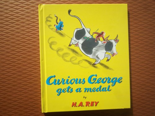 Curious George Gets a Medal 0590757717 Book Cover