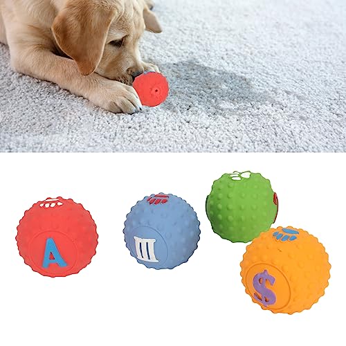 Juguete mordible interactivo de látex para perros 4 piezas miniatura 6