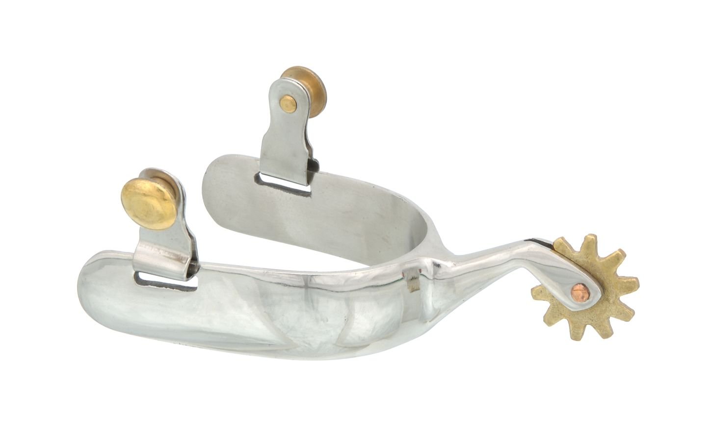 Tough 1 mens kelly horse spurs, Stainless Steel, US