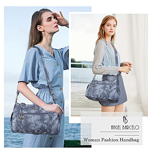 Image of Angel Barcelo Purses for Women Soft PU Leather Shoulder Bag Crossbody Purse and Handbags