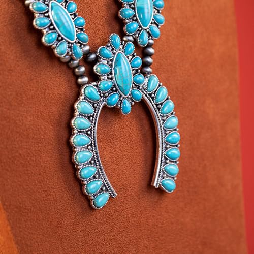 Image of Montana West Rustic Couture's Western Jewelry Set for Women Cowgirl Vintage Western Necklace Earring