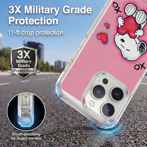 Coque Peanuts Snoopy iPhone 16 Pro évitez les rayures avec ce gel souple