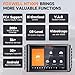 FOXWELL NT1009 All-System Bi-Directional Scan Tool with All Reset Services, Topology Mapping, V.A.G Guide & FCA SGW Support, CAN-FD DoIP Diagnostic Scanner for All Cars, 3-Year Free Updates