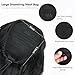 ZQIAN BEAUTY 26 Inch Long Ombre Ponytail Extension, Straight Drawstring Ponytail for Black Women, Soft Synthetic Pony Tails Hair Extensions, Hair Extensions Ponytail for Daily Use (Color: P4/30#)