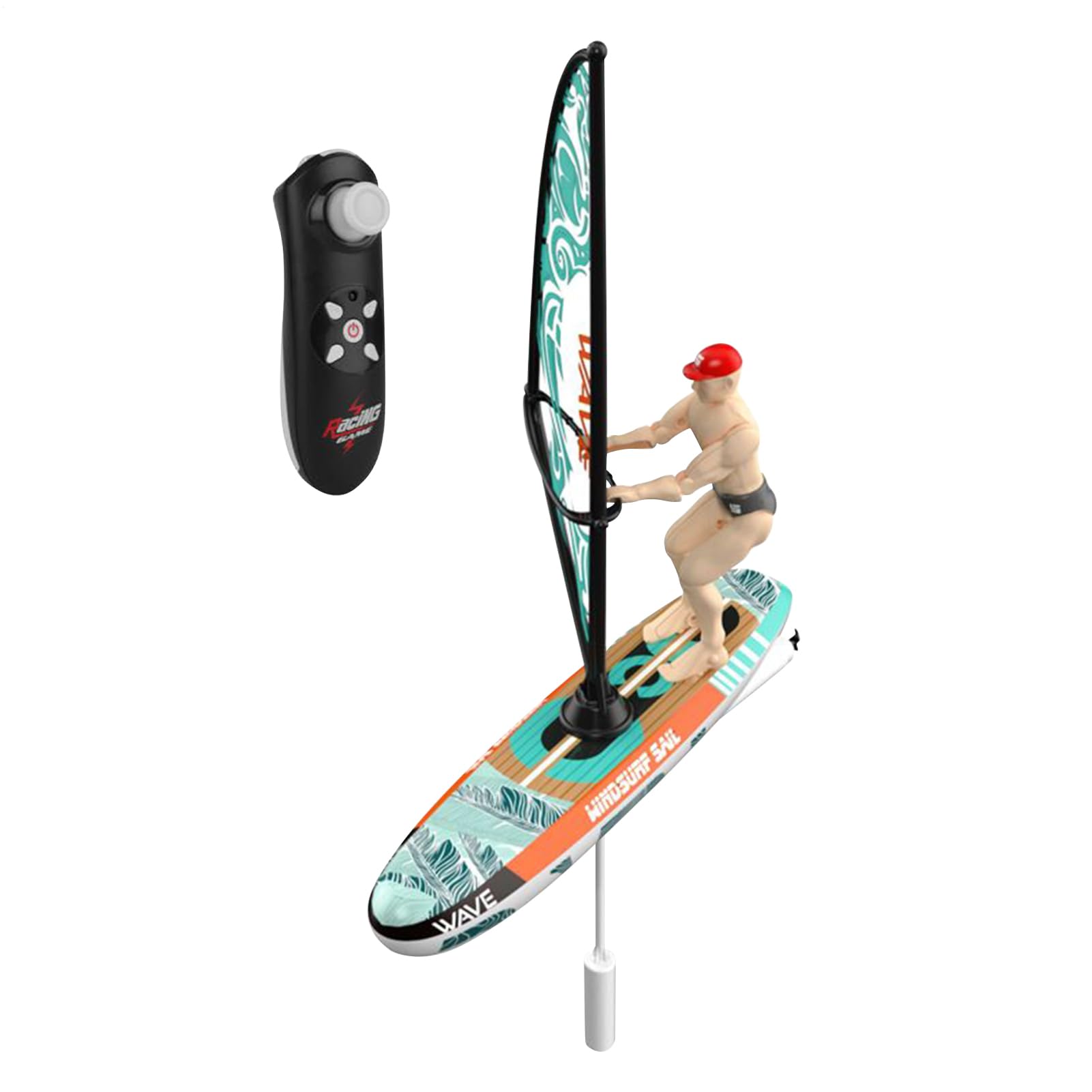 Remote Control Boat,Rc Submarine - 2.4Ghz, Waterproof Sailing Game, Led Lights, Lake Fishing, Outdoor, Beach Bathtub Play