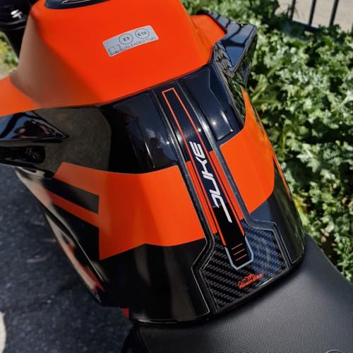 Autocollant Moto Résine 3D Voyagez sans Rayures Protection Réservoir KTM Duke 890 790 2021-2026