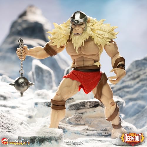 Super7 Deluxe Thundercats Monkian – 7″ Thundercats Action Figure with Accessory Classic Cartoon Collectibles and Retro Toys