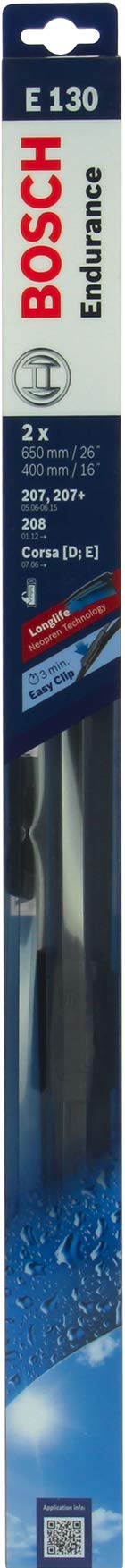 Bosch 647830-2 spazzole per tergicristalli piatti