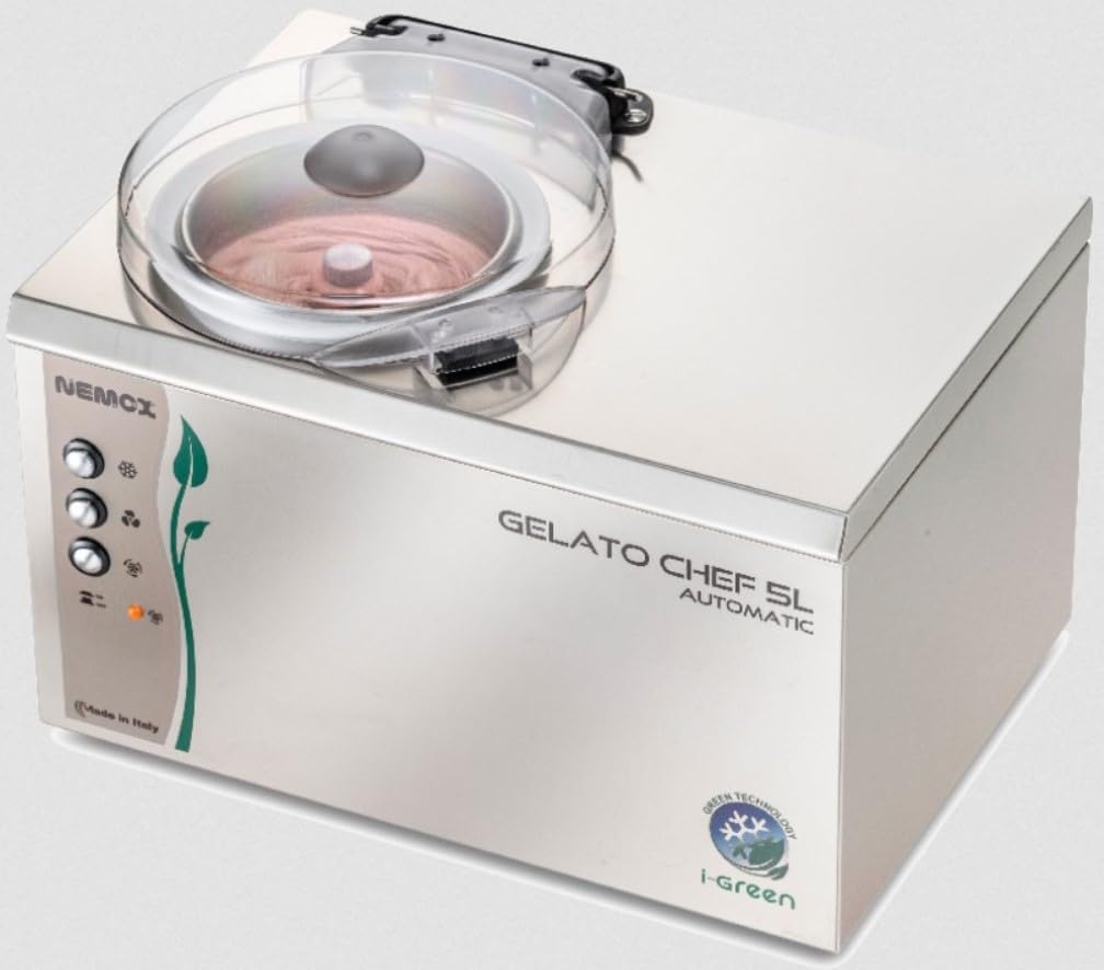 NEMOX Gelato Chef 5L machine with removable bowl