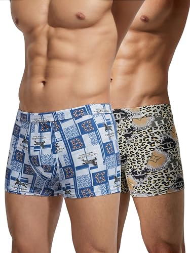 Image of CK INNERWEAR Printed Men's Briefs - Seamless Nylon Ice Silk Innerwear