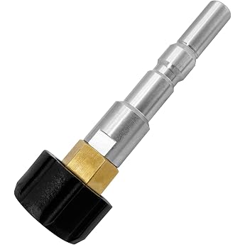 Adapter Plug Nipple D12 for Nilfisk - M22 x 1.5 Female Quick Coupling Connection Suitable for K rcher/Kr nzle/KEW/WAP/Alto Pressure Washer Accessories M22 Adapter for Quick Coupling High Pressure Gun
