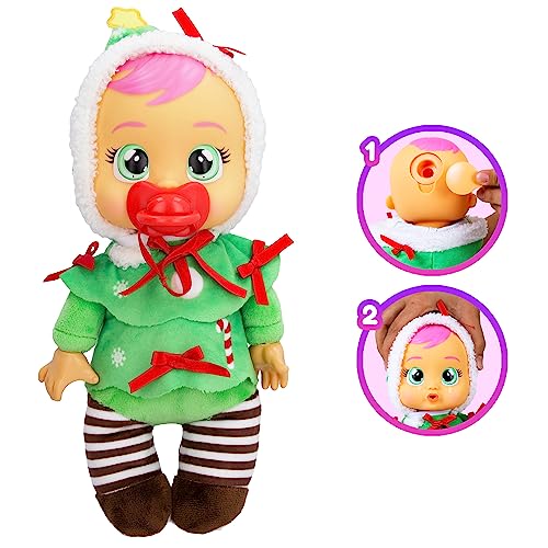 Muñeca Cry Babies Tiny Cuddles Noelle 9 pulgadas miniatura 4