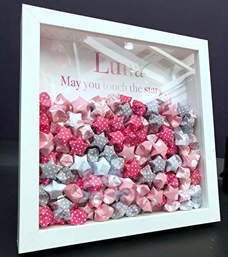 newborn baby shadow box