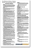 Table Shuffleboard Rules & Regulation Poster - 11 x 17 Laminated