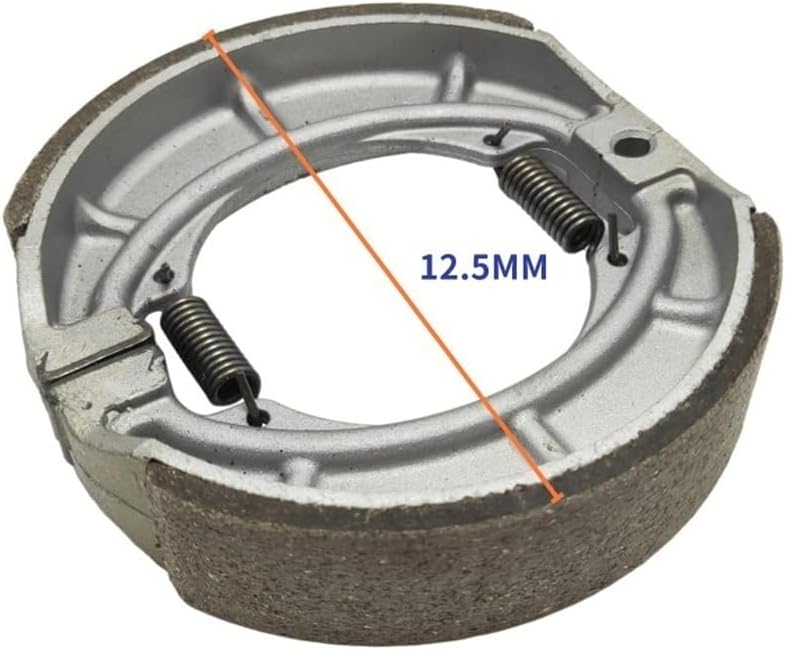 Motorcycle Front Brake Disks Pads Rear Brake Drum Shoes Fit For GN125 GS125 HJ125K 125cc