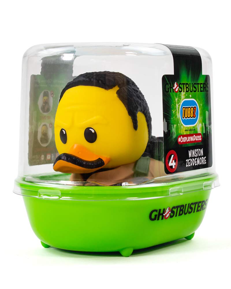 TUBBZ First Edition: Ghostbusters - Winston Zeddemore Cosplaying Rubber Duck Vinyl Figure - Image 2