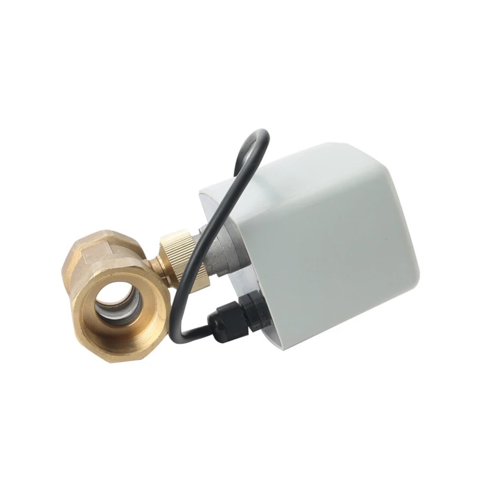 Válvula de Bola motorizada de 1/2", 3/4", 1" y 2", 3 Cables, 2 Controles, CA 24 V, CA 220 V, CC 12 V, CC 24 V, latón, Motor metálico de Alto par.(1.25 Inch)