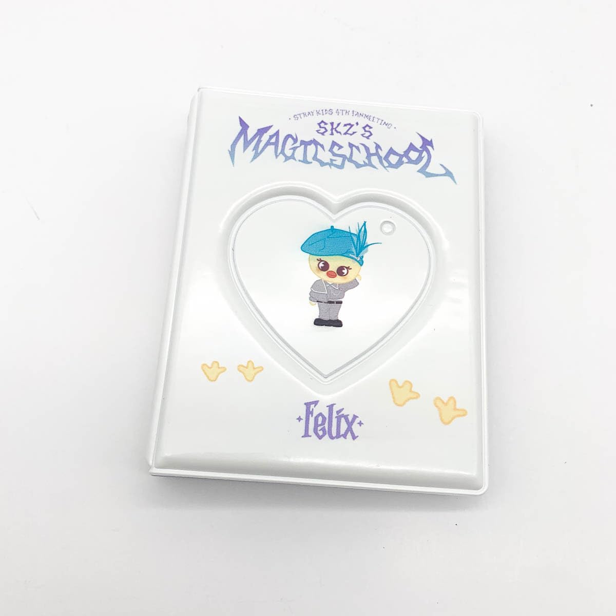 SKZ Merch Lot de 60 cartes photos personnelles 32 autocollants SKZoo Album Classeur Livre Porte-clés « Stay » (Felix