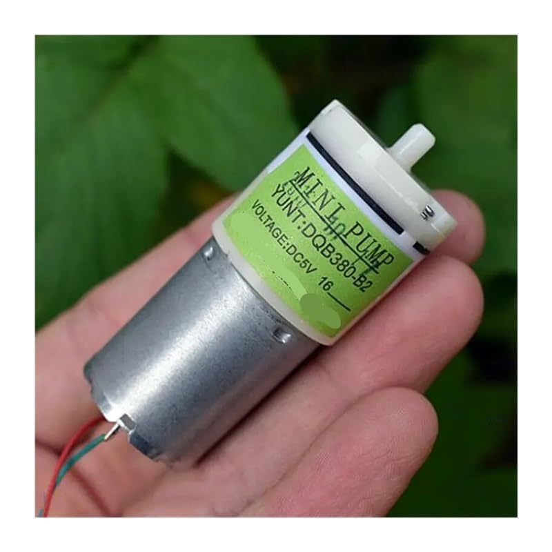 DQB380B2 Large Flow DC 5V 6V 370 Electronic Starter Air Pump Quiet Diaphragm Pump for Aquarium/Fish Tank/
