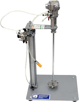 COSMOSTAR 5 Gallon Automatic Air Lifting Plate Mount Pneumatic Pail Agitator Paint Mixer | Drum Mixer | Pneumatic Bracket Mixer, Paint Stirring Machine, Paint Agitator