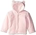 Magnificent Baby Girls' Smart Little Bear Pink Icing Hooded Fleece Jacket