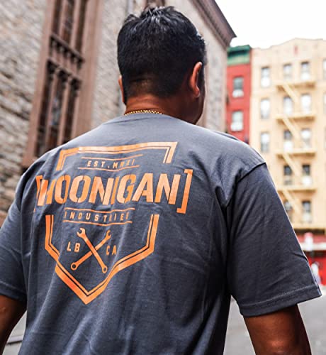 Hoonigan Braket X Short Sleeve Tee | 100% Cotton | (Black, Medium) #TOP2