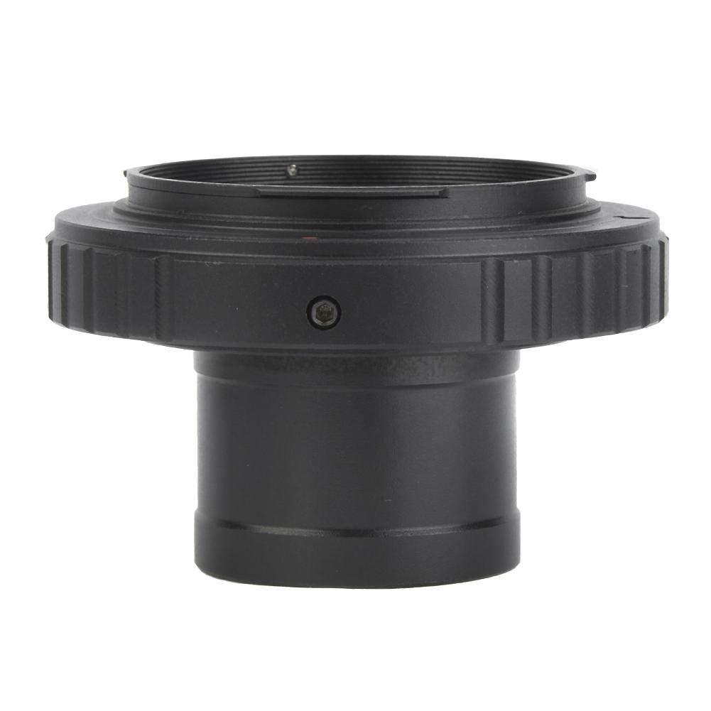 Convertitore Len, telescopio da 1,25 pollici T2- in lega di alluminio per anello adattatore adattatore per fotocamera , filettatura precisa per collegamento sicuro tra obiettivo e